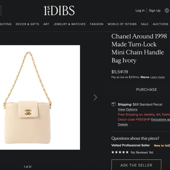 Chanel Mini Flap Bag Black Leather - Picture 9 of 9